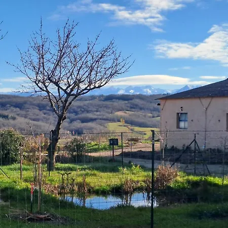 Kamp alanı Mobile Residentiel 6 Personnes Comminges Pyrenees Montmaurin